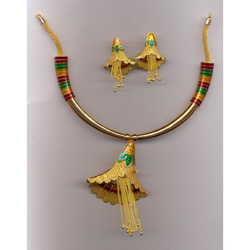 GOLD HALF SET ROUND PLAIN EXCLUSIVE