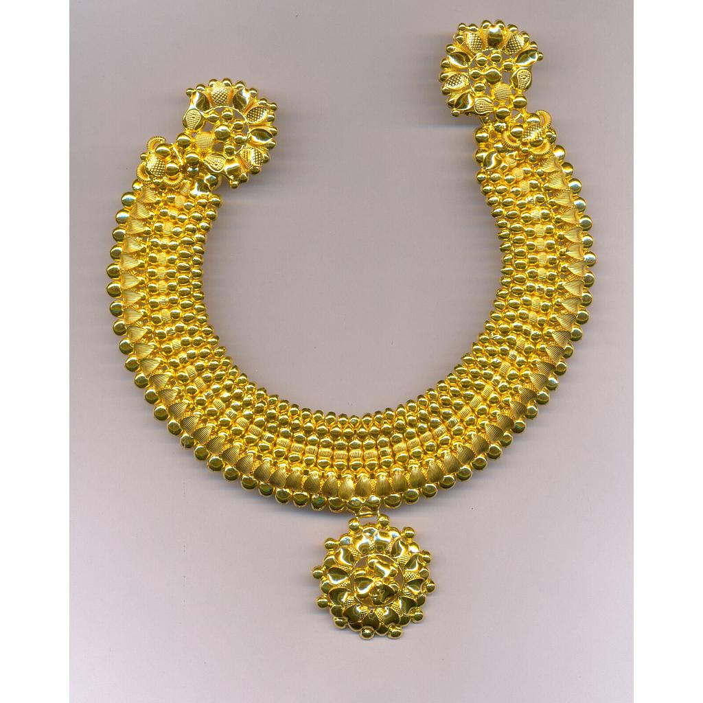 GOLD HALF SET ROUND PLAIN EXCLUSIVE
