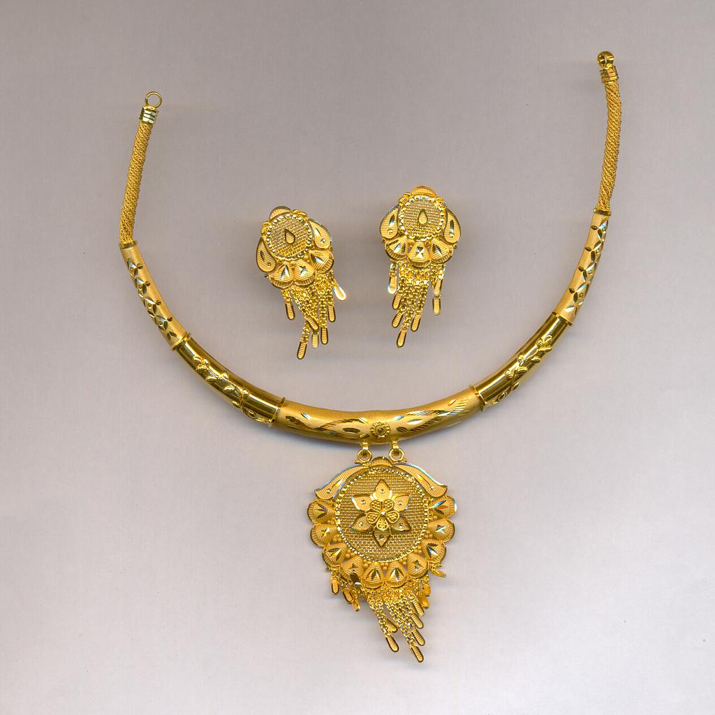 GOLD HALF SET ROUND PLAIN EXCLUSIVE