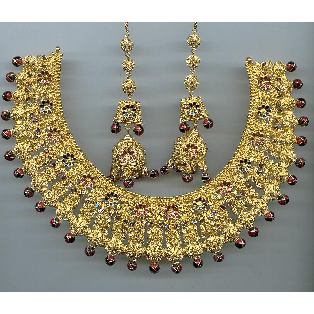 GOLD HALF SET ROUND PLAIN EXCLUSIVE
