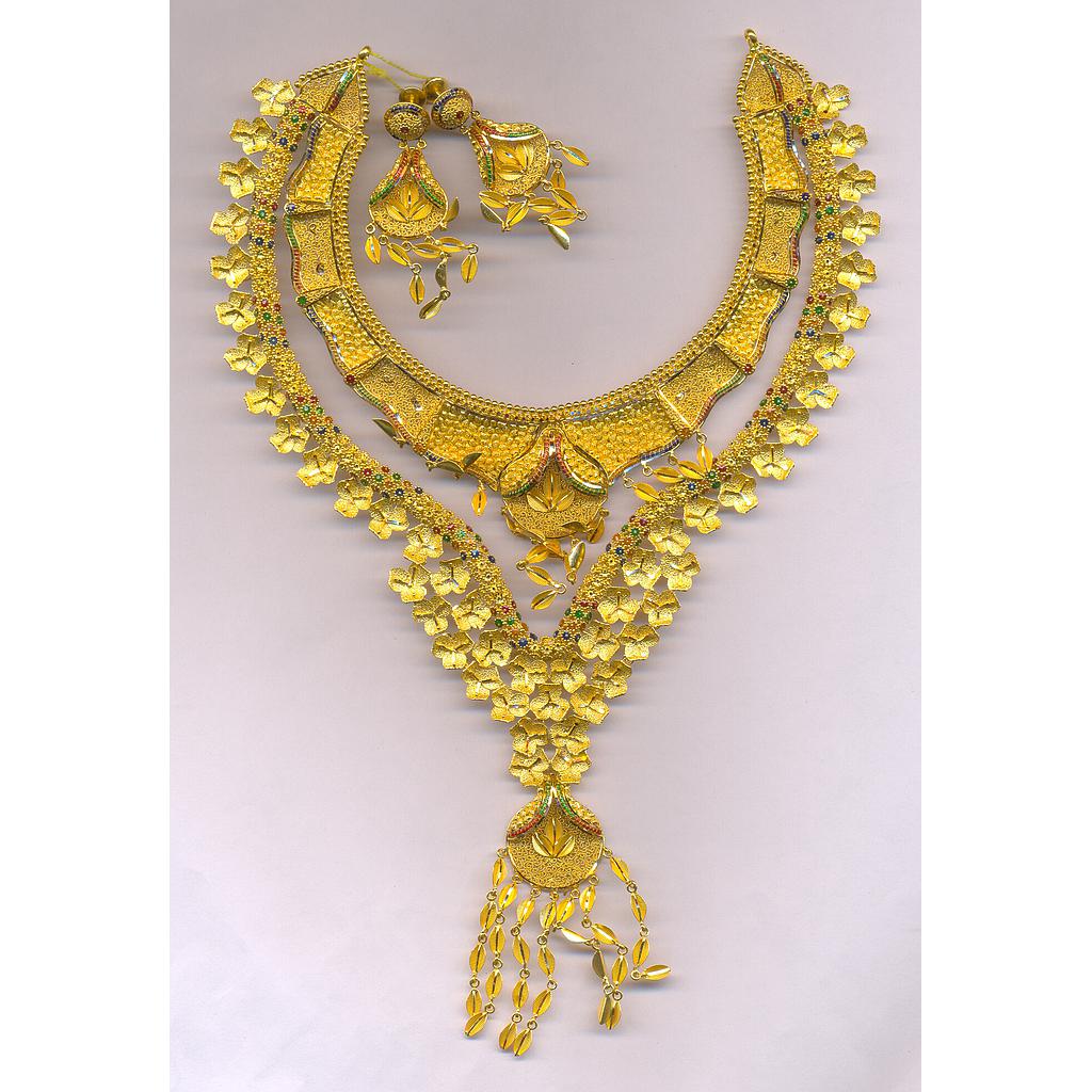 GOLD HALF SET ROUND PLAIN EXCLUSIVE