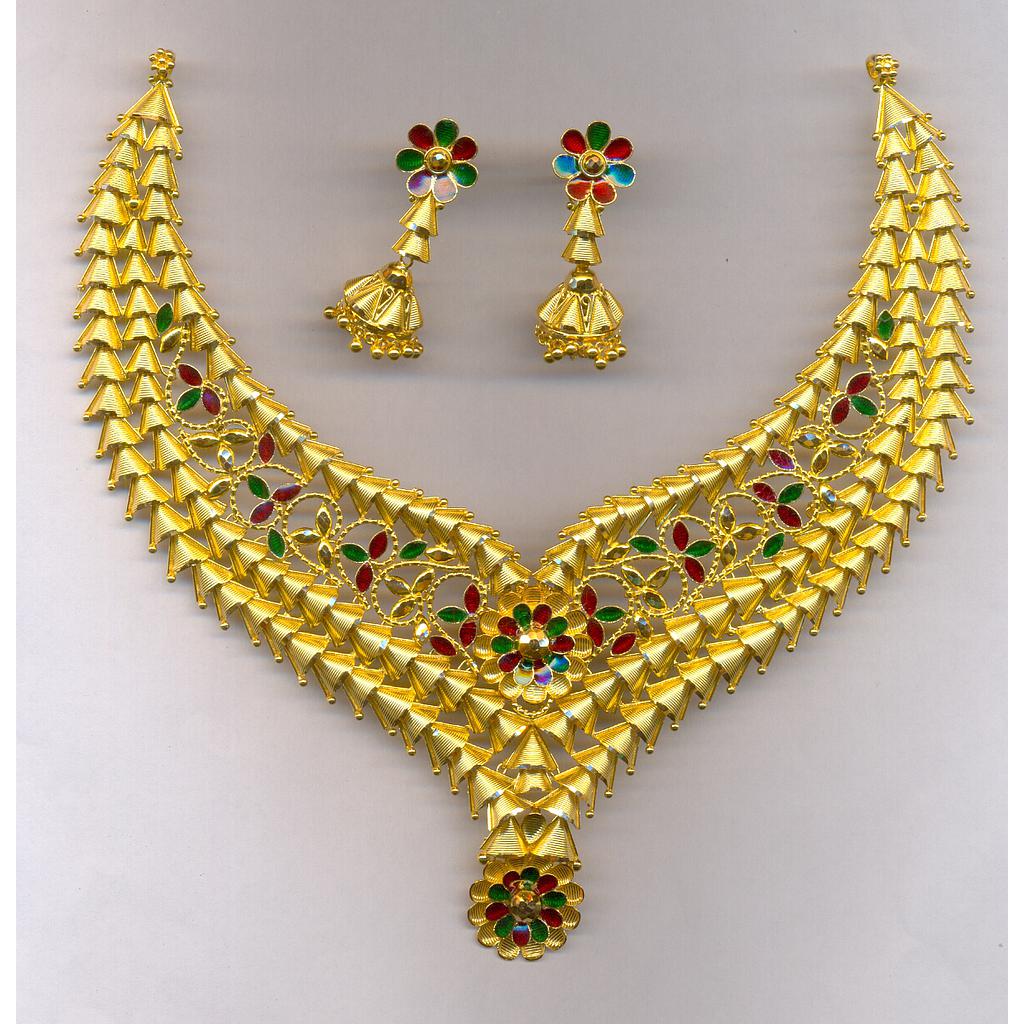 GOLD HALF SET ROUND PLAIN EXCLUSIVE