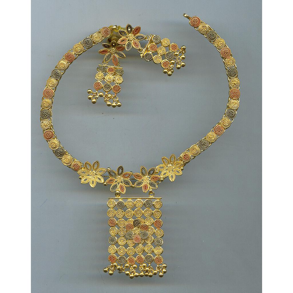 GOLD HALF SET ROUND PLAIN EXCLUSIVE