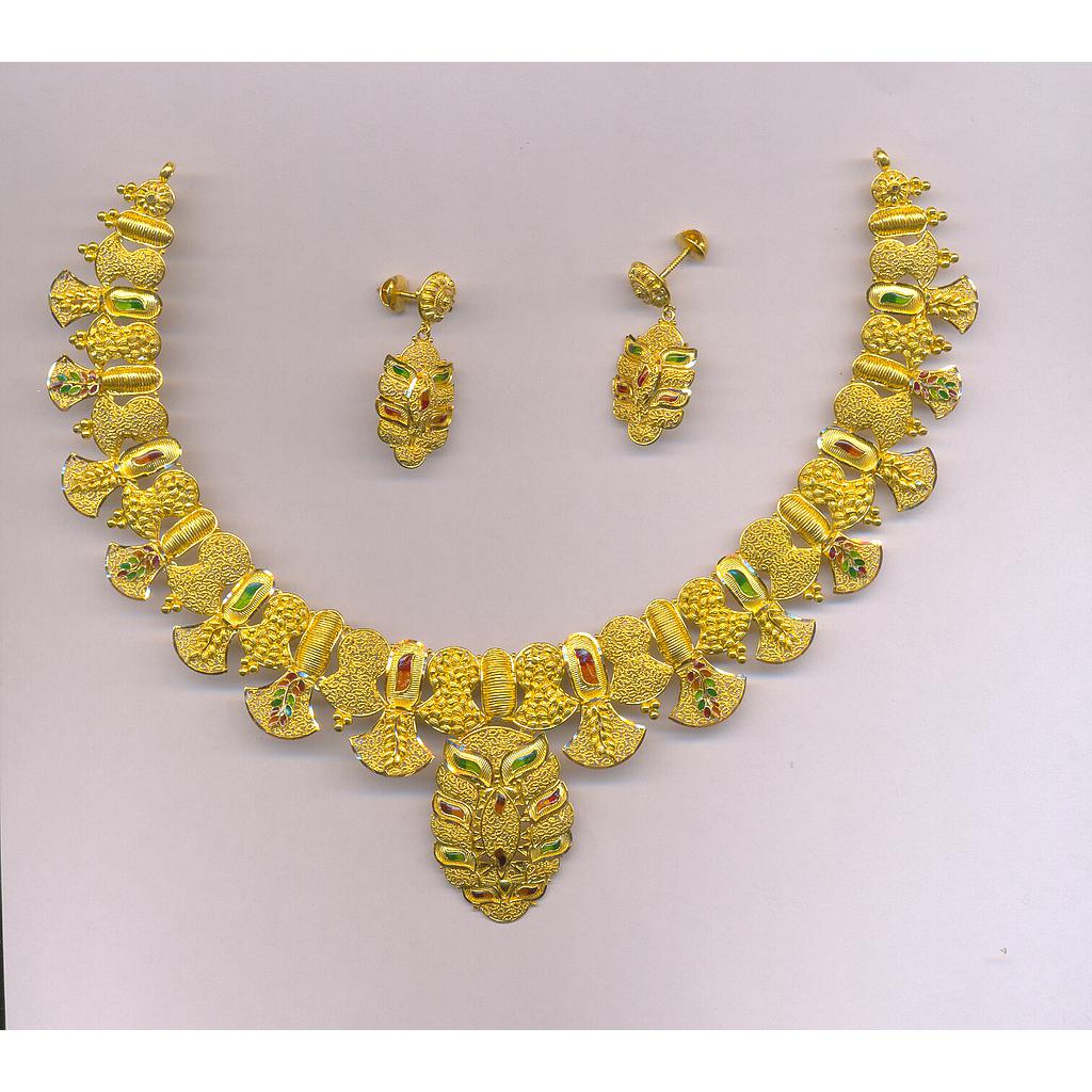 GOLD HALF SET ROUND PLAIN EXCLUSIVE