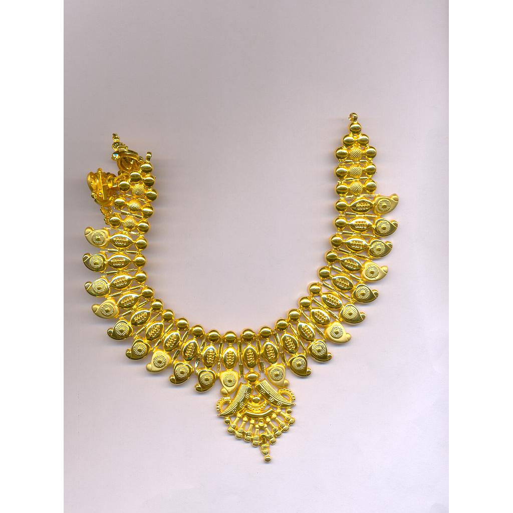 GOLD HALF SET ROUND PLAIN EXCLUSIVE