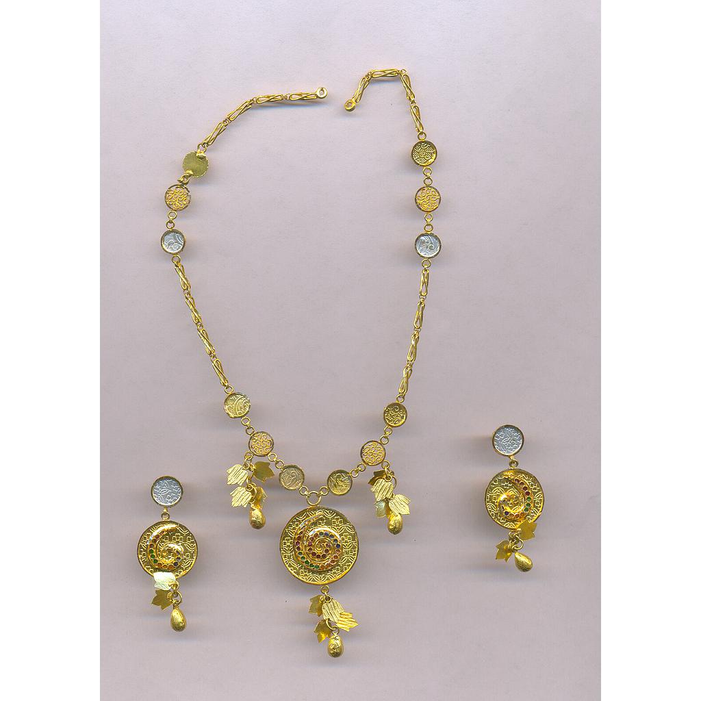 GOLD HALF SET ROUND PLAIN EXCLUSIVE