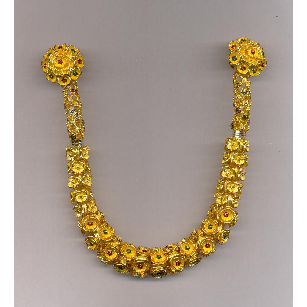 GOLD HALF SET ROUND PLAIN EXCLUSIVE