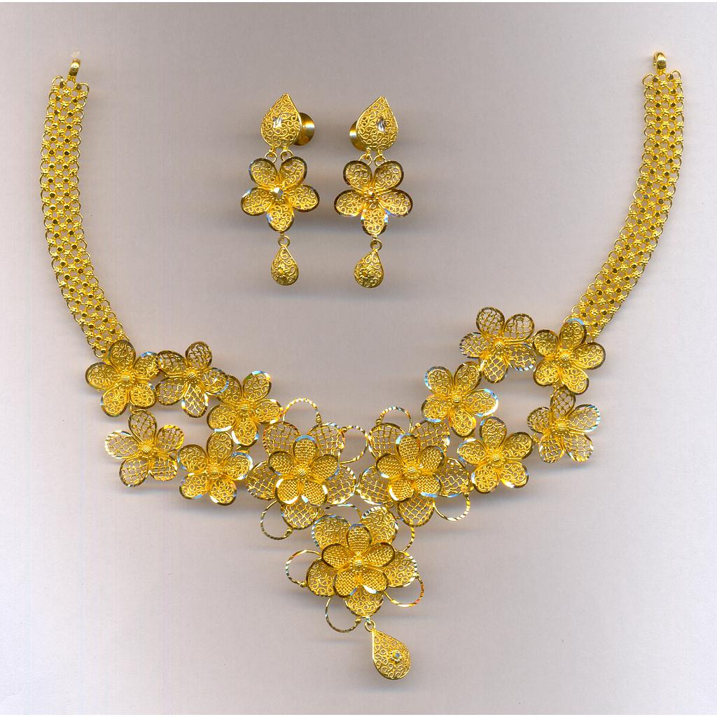 GOLD HALF SET ROUND PLAIN EXCLUSIVE
