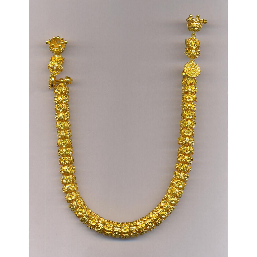 GOLD HALF SET ROUND PLAIN EXCLUSIVE