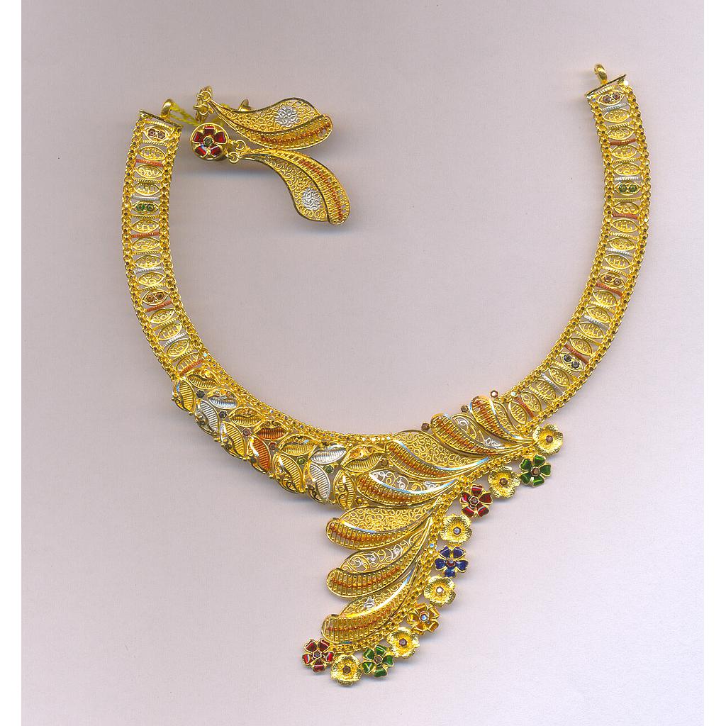 GOLD HALF SET ROUND PLAIN EXCLUSIVE
