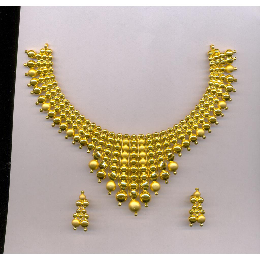 GOLD HALF SET ROUND PLAIN EXCLUSIVE
