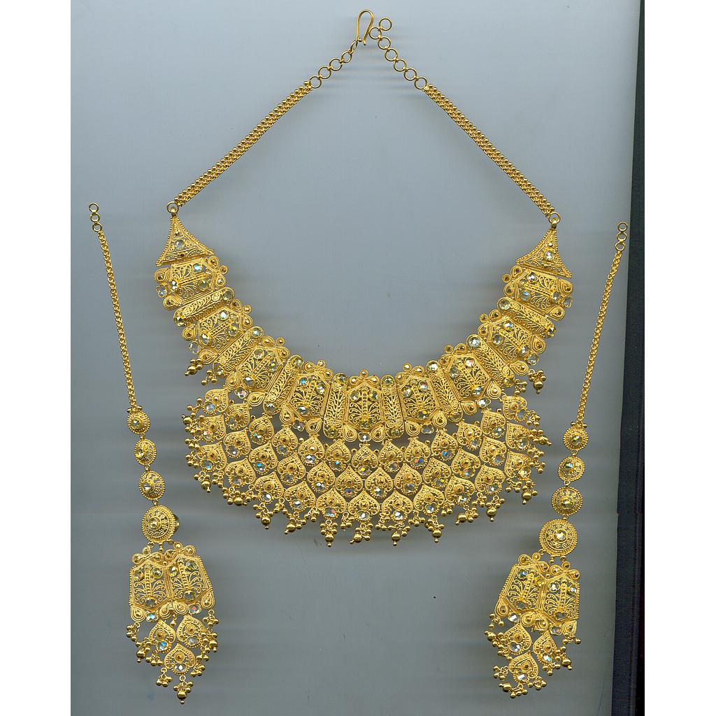 GOLD HALF SET ROUND PLAIN EXCLUSIVE