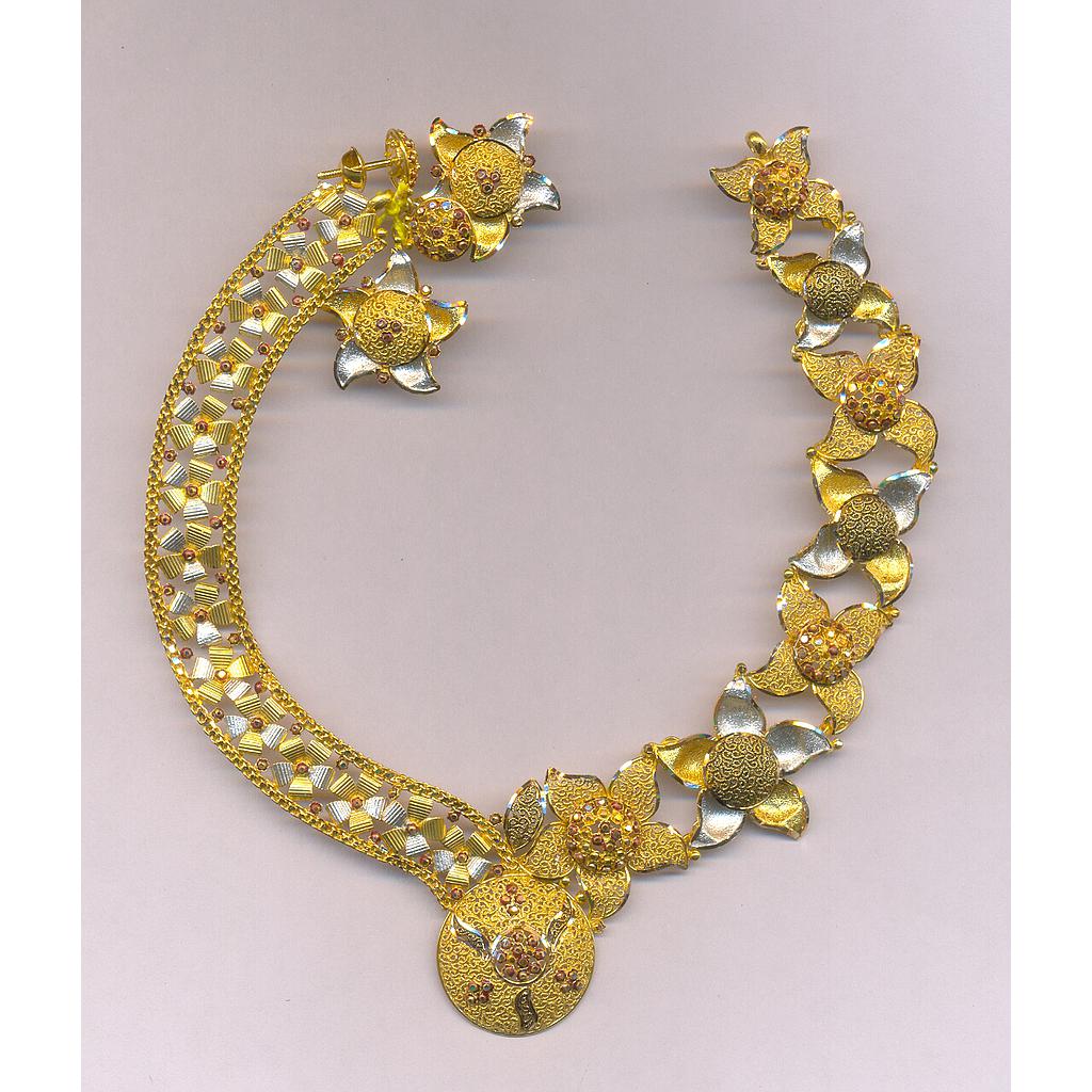 GOLD HALF SET ROUND PLAIN EXCLUSIVE