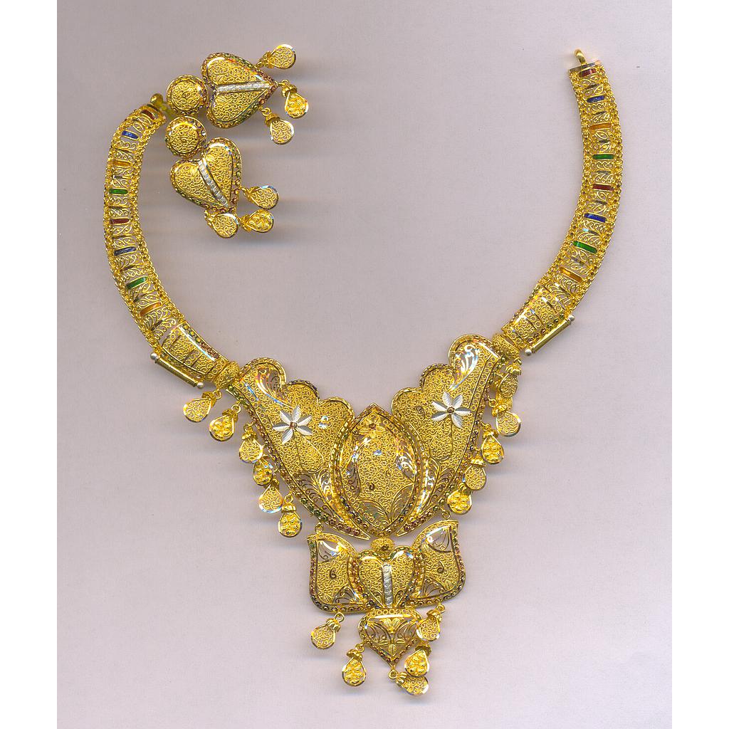 GOLD HALF SET ROUND PLAIN EXCLUSIVE