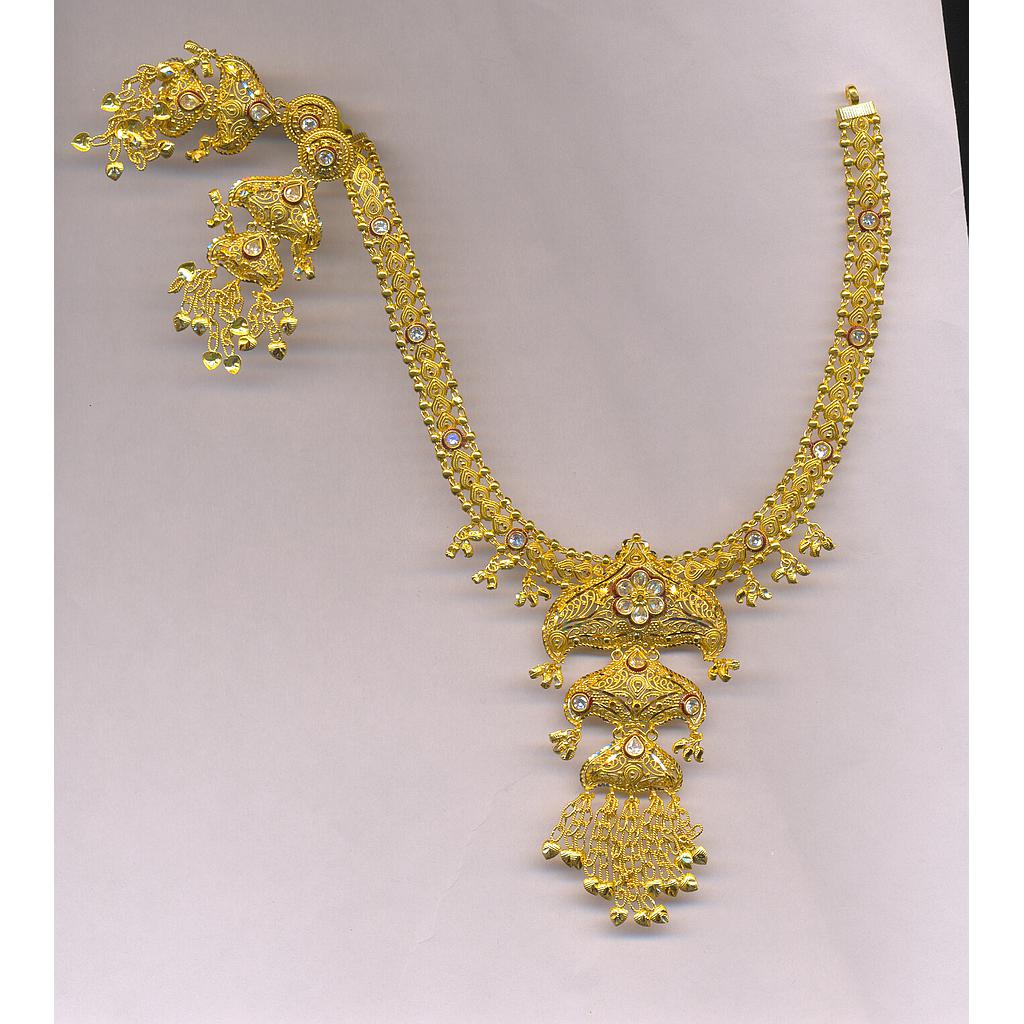 GOLD HALF SET ROUND PLAIN EXCLUSIVE