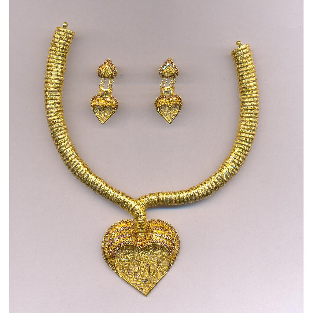 GOLD HALF SET ROUND PLAIN EXCLUSIVE