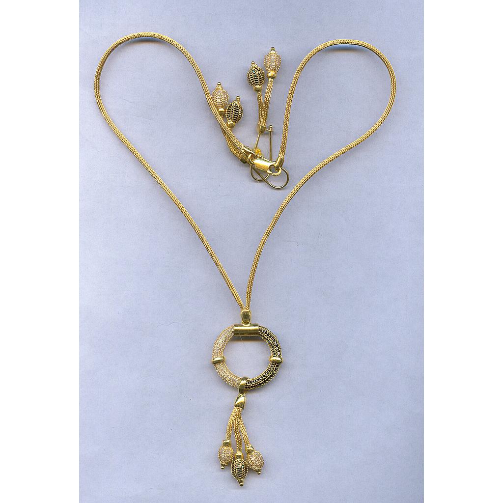 GOLD HALF SET ROUND PLAIN EXCLUSIVE