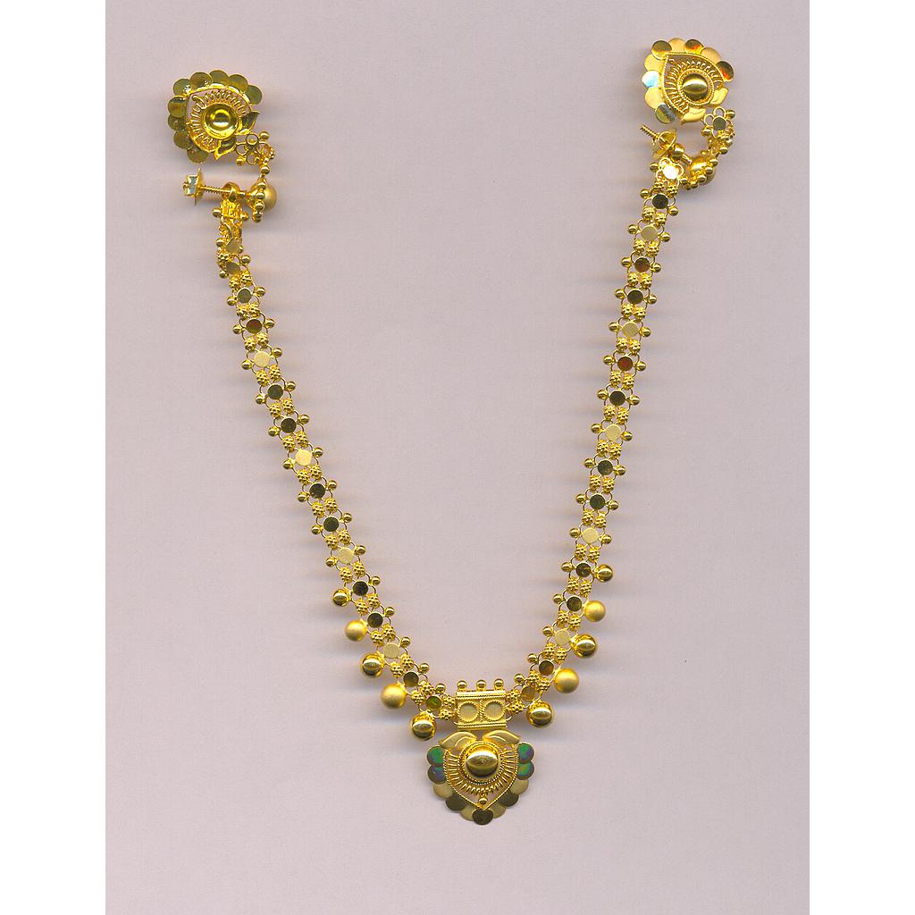 GOLD HALF SET ROUND PLAIN EXCLUSIVE