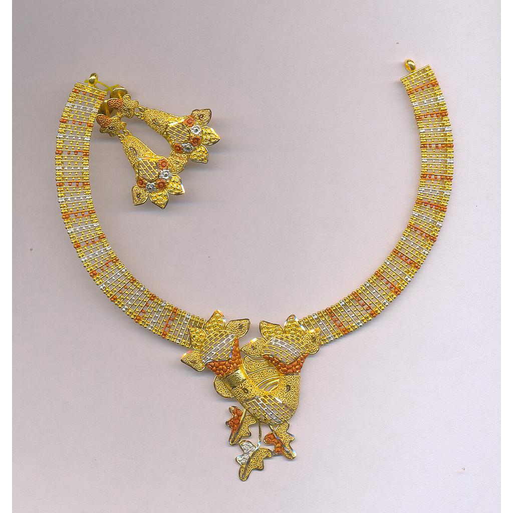 GOLD HALF SET ROUND PLAIN EXCLUSIVE
