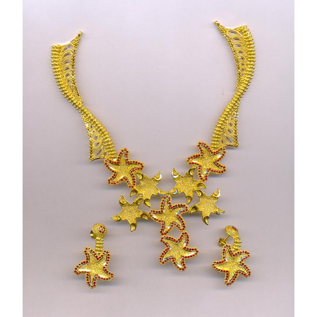GOLD HALF SET ROUND PLAIN EXCLUSIVE