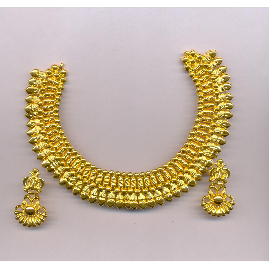 GOLD HALF SET ROUND PLAIN EXCLUSIVE