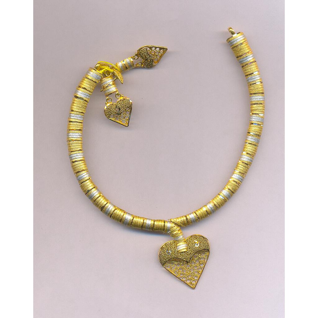 GOLD HALF SET ROUND PLAIN EXCLUSIVE