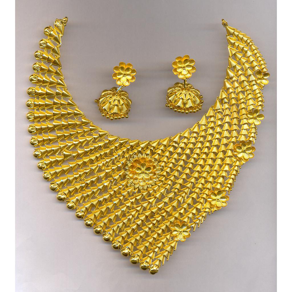 GOLD HALF SET ROUND PLAIN EXCLUSIVE