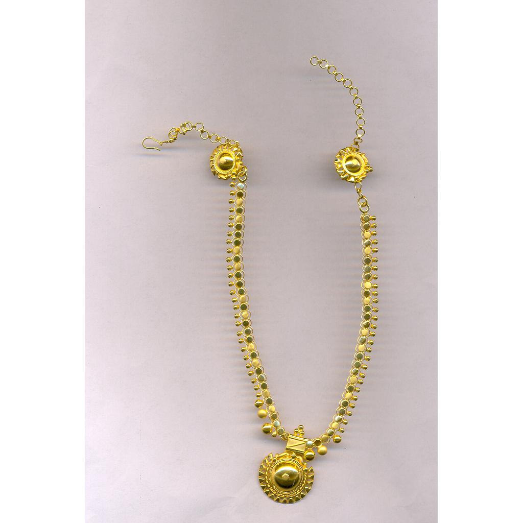 GOLD HALF SET ROUND PLAIN EXCLUSIVE