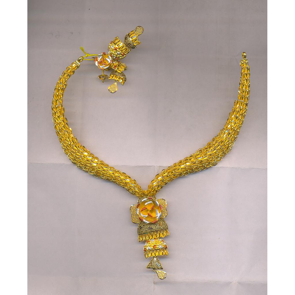 GOLD HALF SET ROUND PLAIN EXCLUSIVE