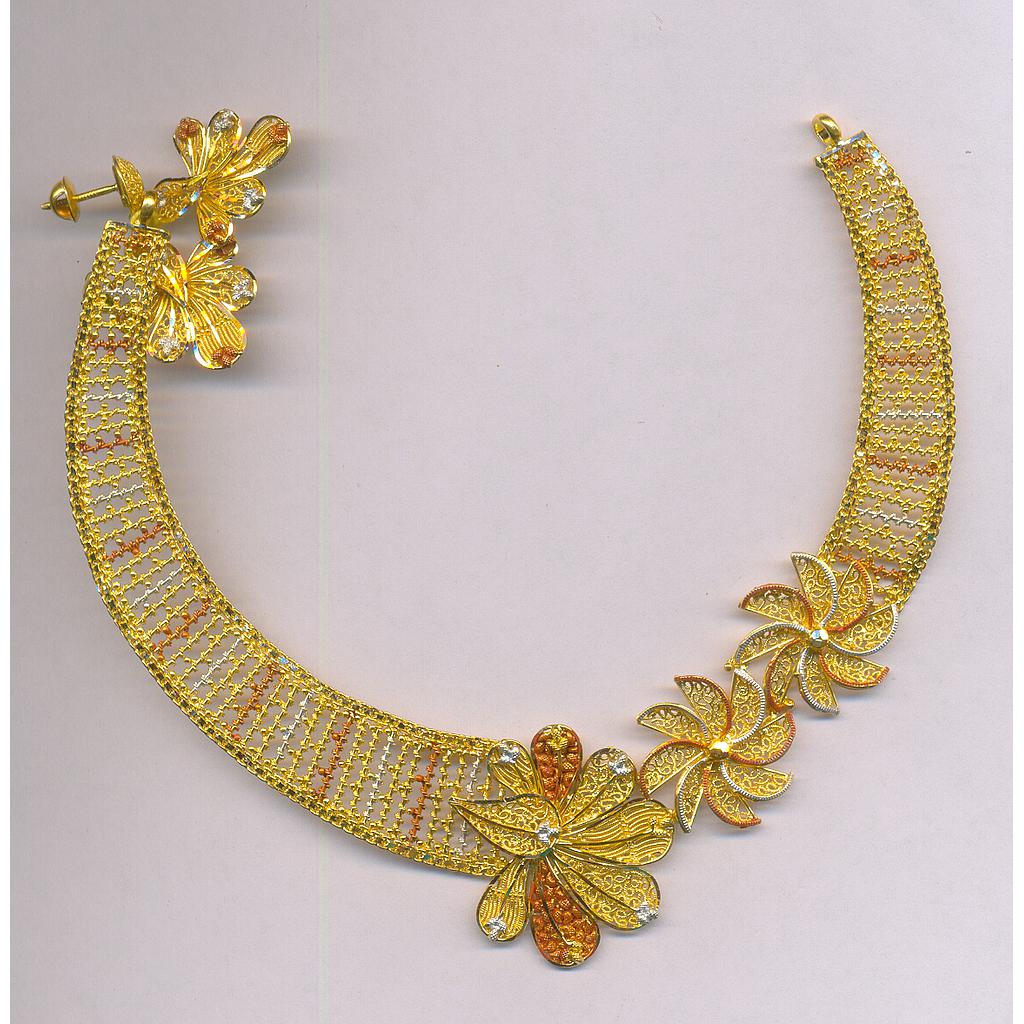 GOLD HALF SET ROUND PLAIN EXCLUSIVE