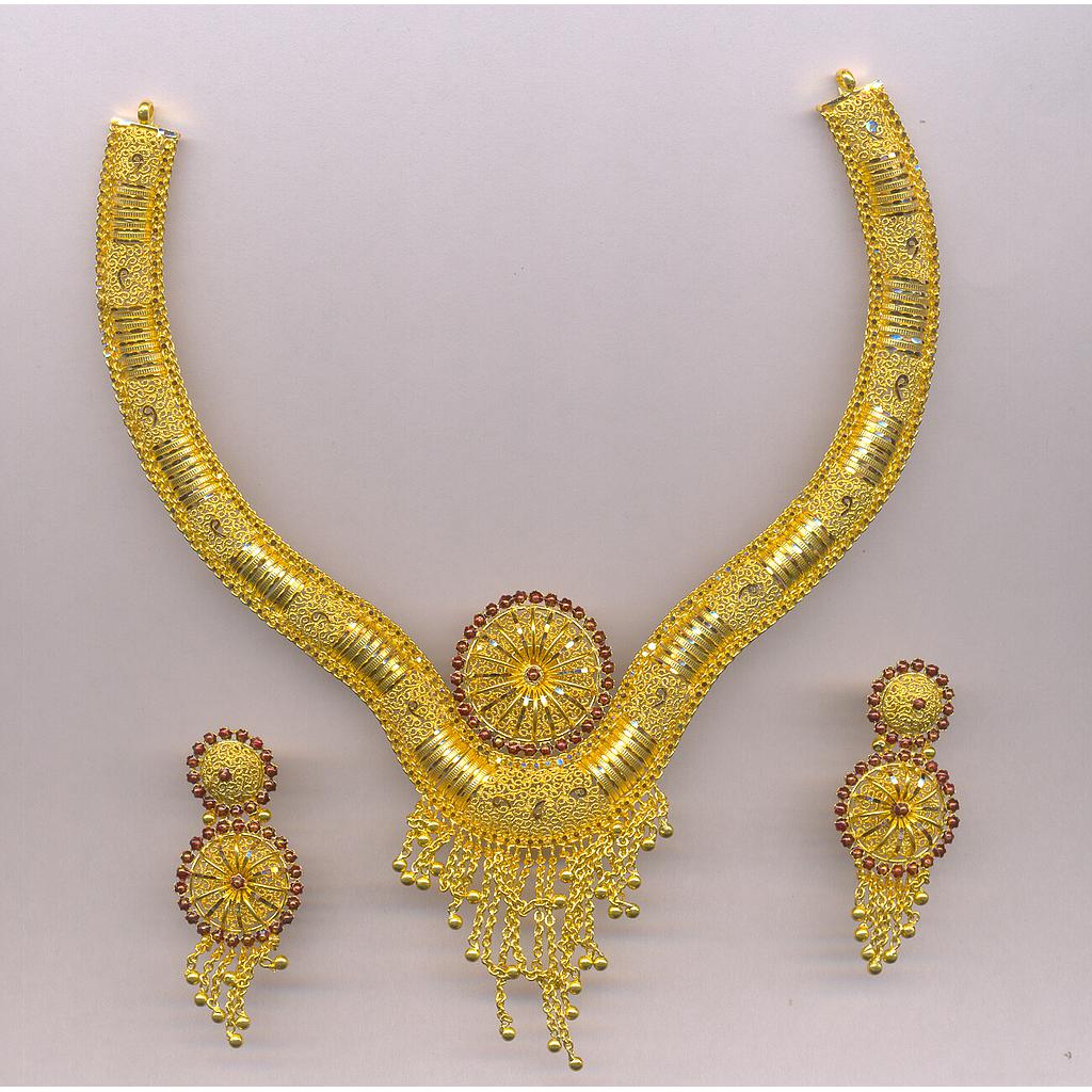 GOLD HALF SET ROUND PLAIN EXCLUSIVE