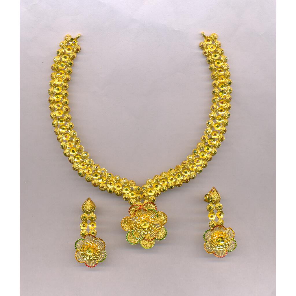 GOLD HALF SET ROUND PLAIN EXCLUSIVE