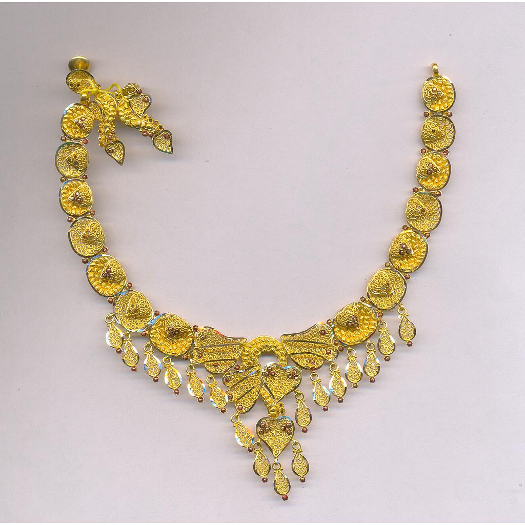 GOLD HALF SET ROUND PLAIN EXCLUSIVE