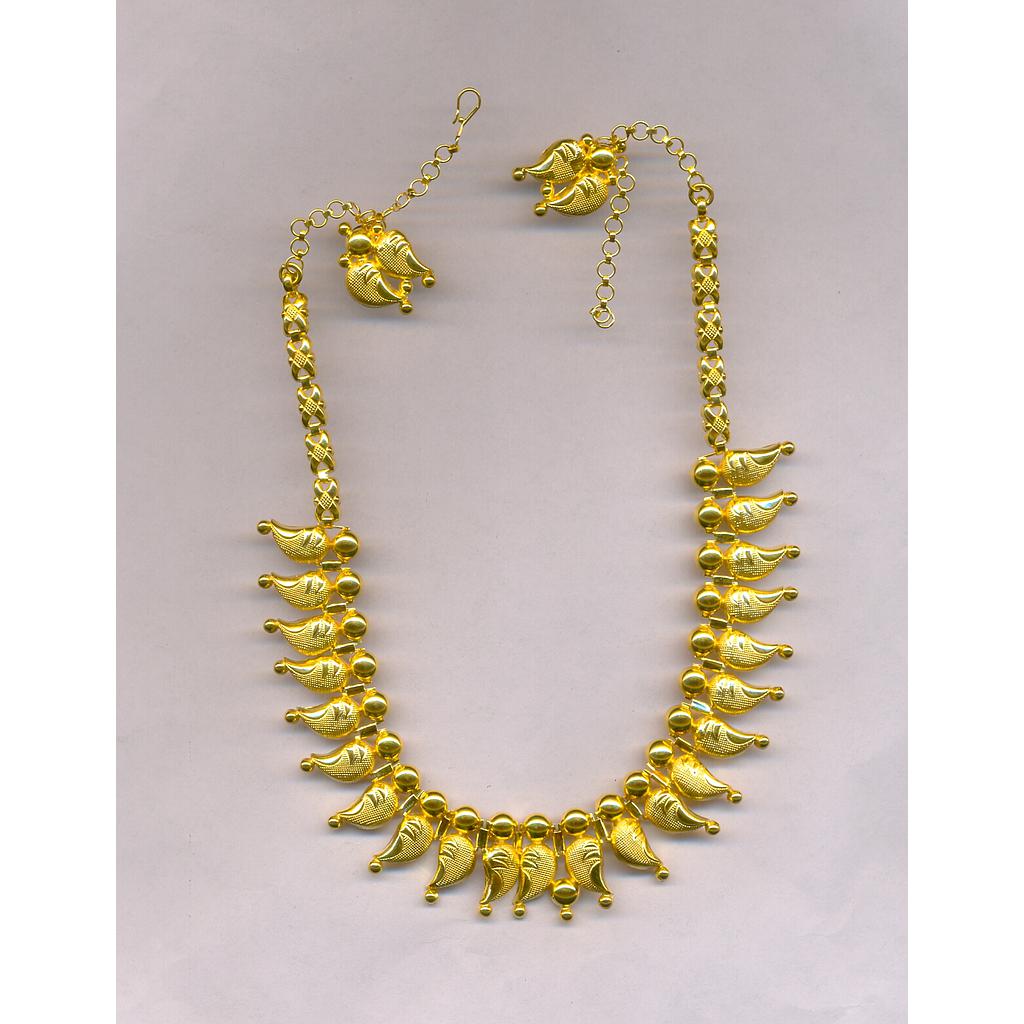GOLD HALF SET ROUND PLAIN EXCLUSIVE