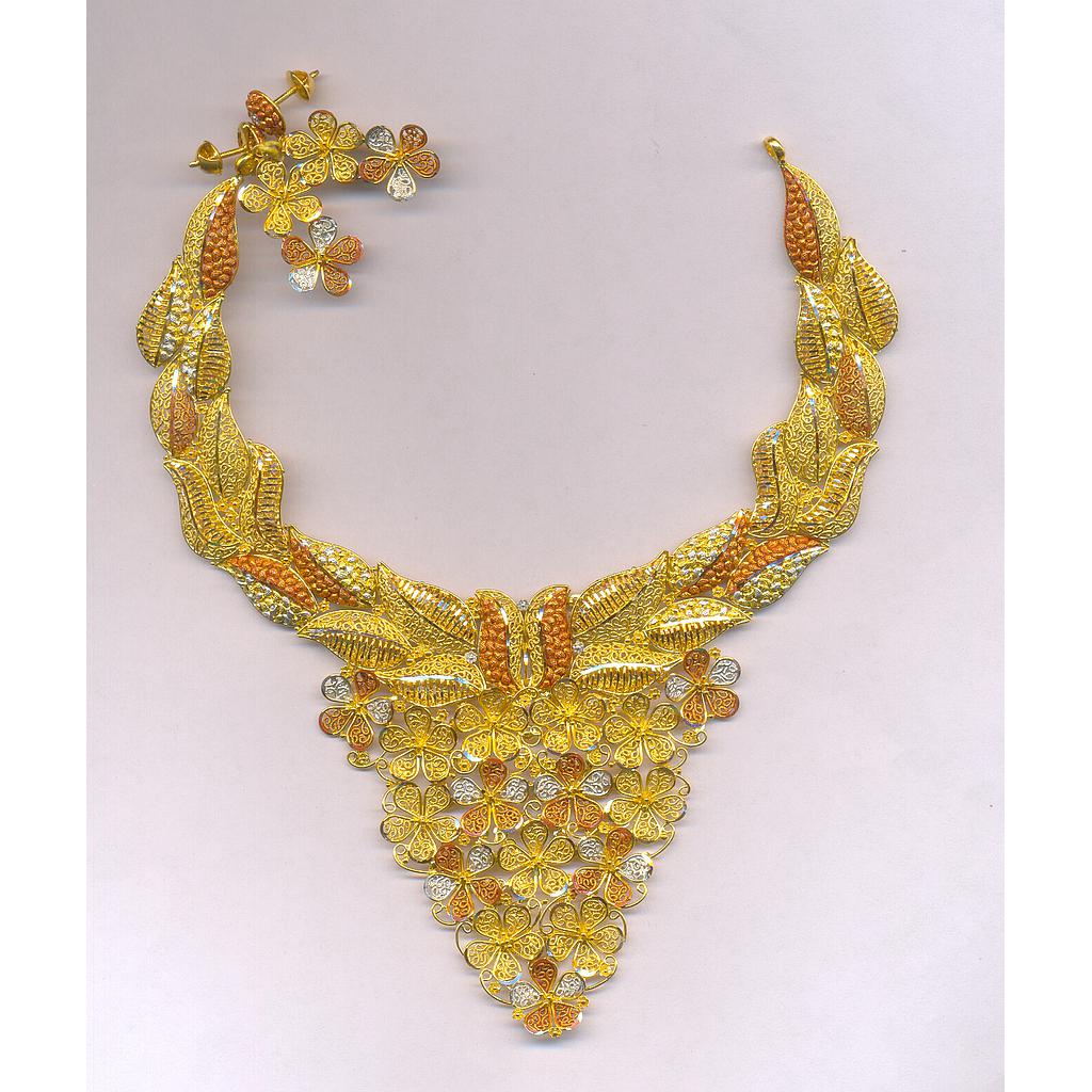 GOLD HALF SET ROUND PLAIN EXCLUSIVE