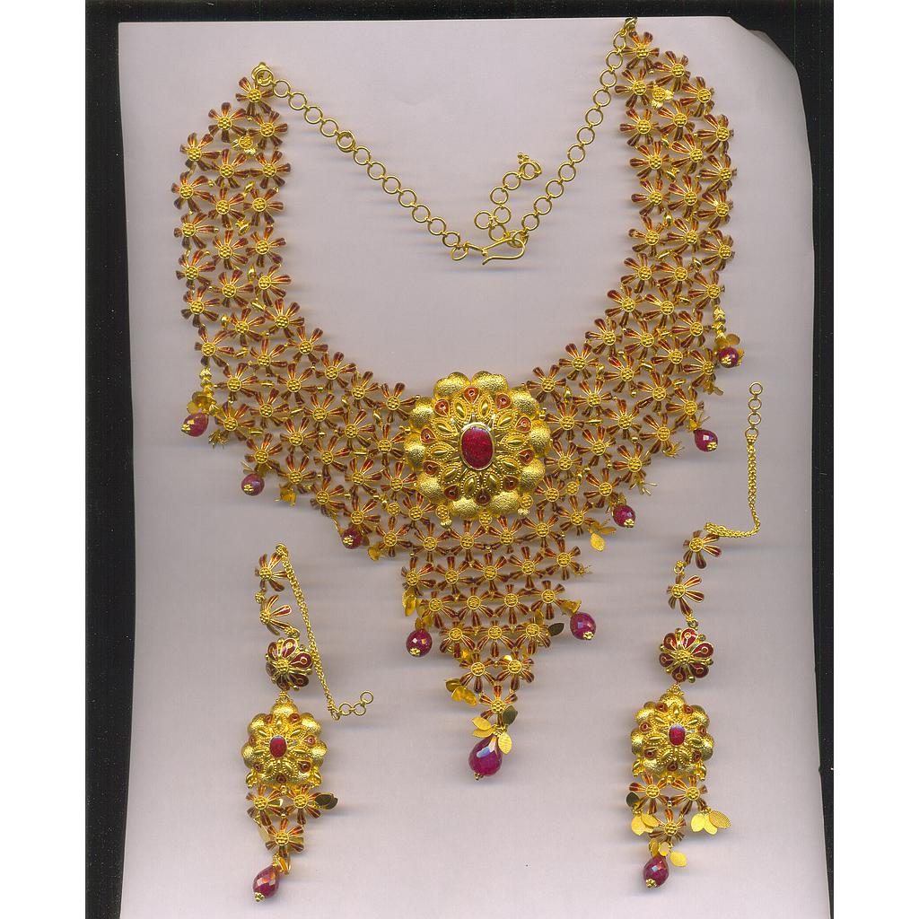 GOLD HALF SET ROUND PLAIN EXCLUSIVE