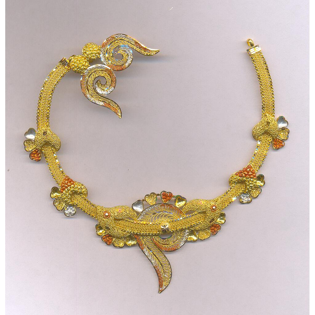 GOLD HALF SET ROUND PLAIN EXCLUSIVE