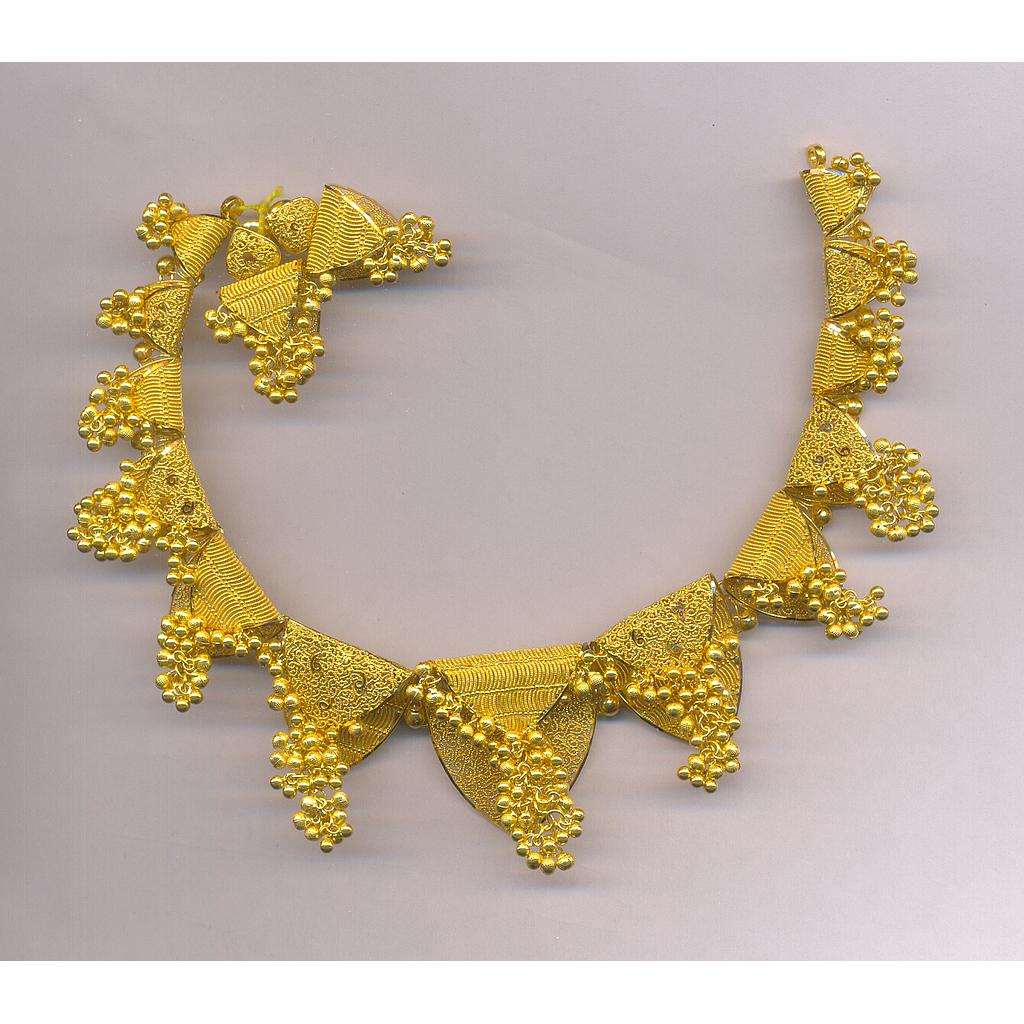 GOLD HALF SET ROUND PLAIN EXCLUSIVE