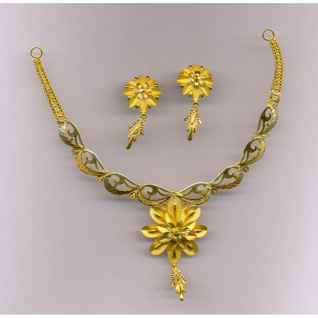 GOLD HALF SET ROUND PLAIN EXCLUSIVE