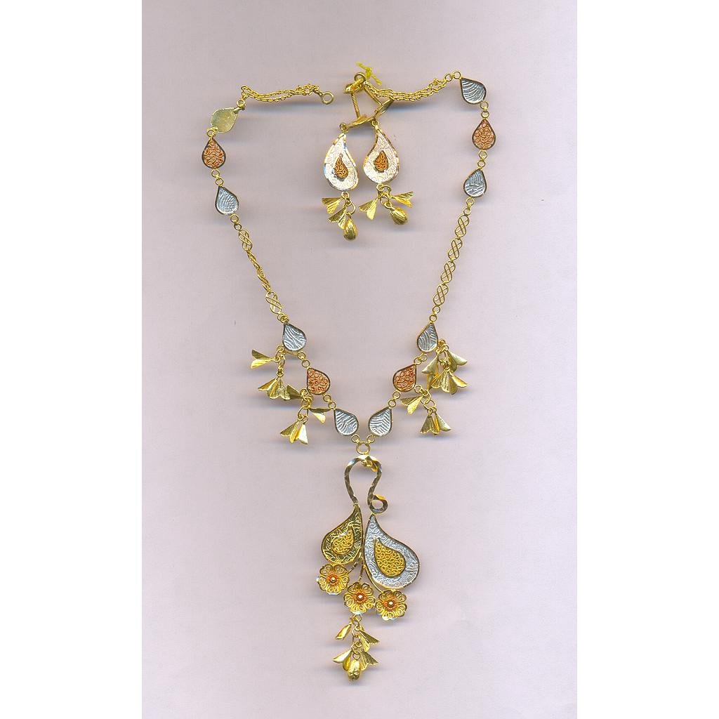 GOLD HALF SET ROUND PLAIN EXCLUSIVE