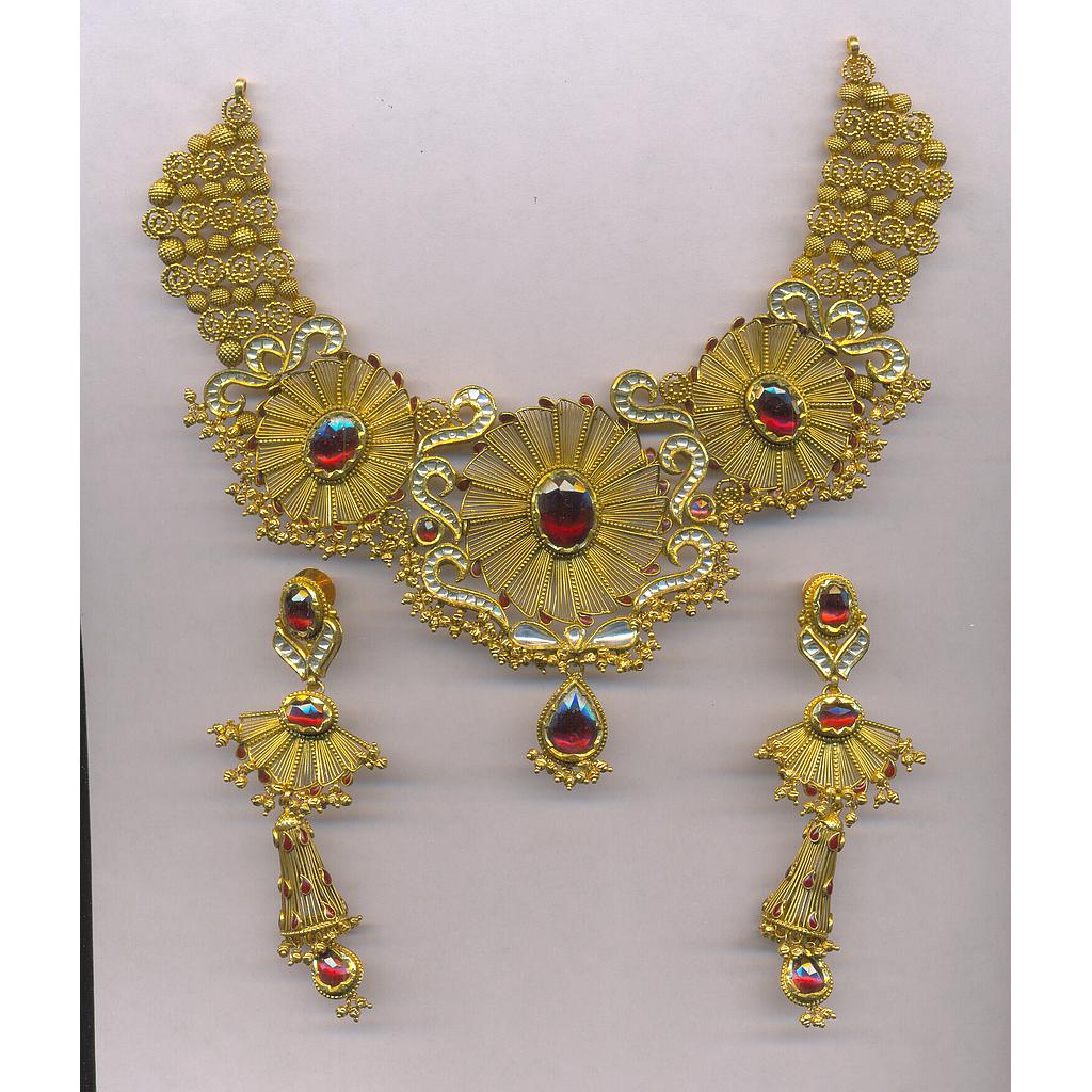 GOLD HALF SET ROUND PLAIN EXCLUSIVE