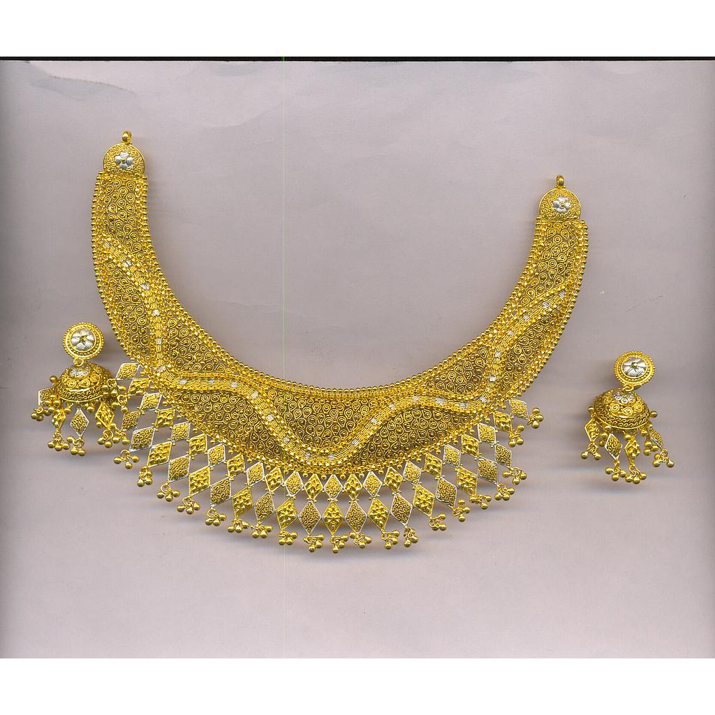 GOLD HALF SET ROUND PLAIN EXCLUSIVE