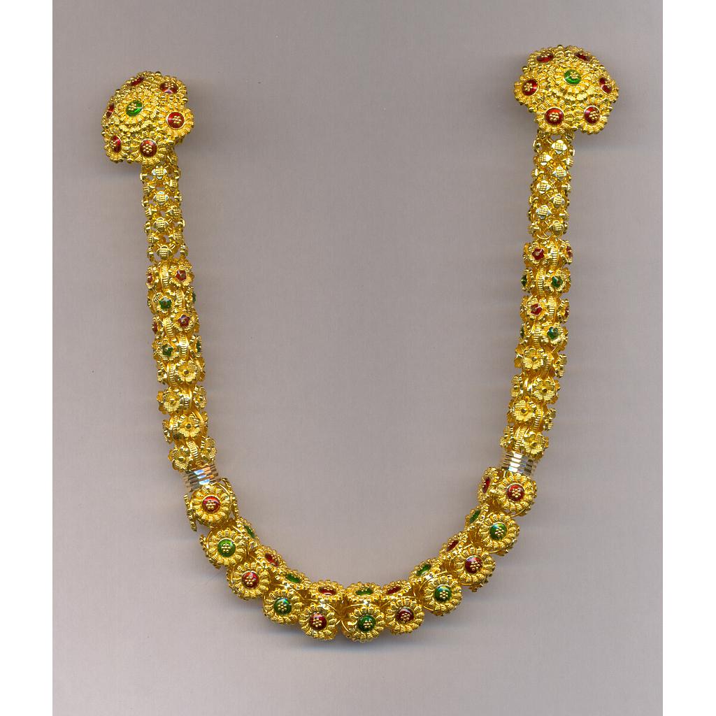 GOLD HALF SET ROUND PLAIN EXCLUSIVE