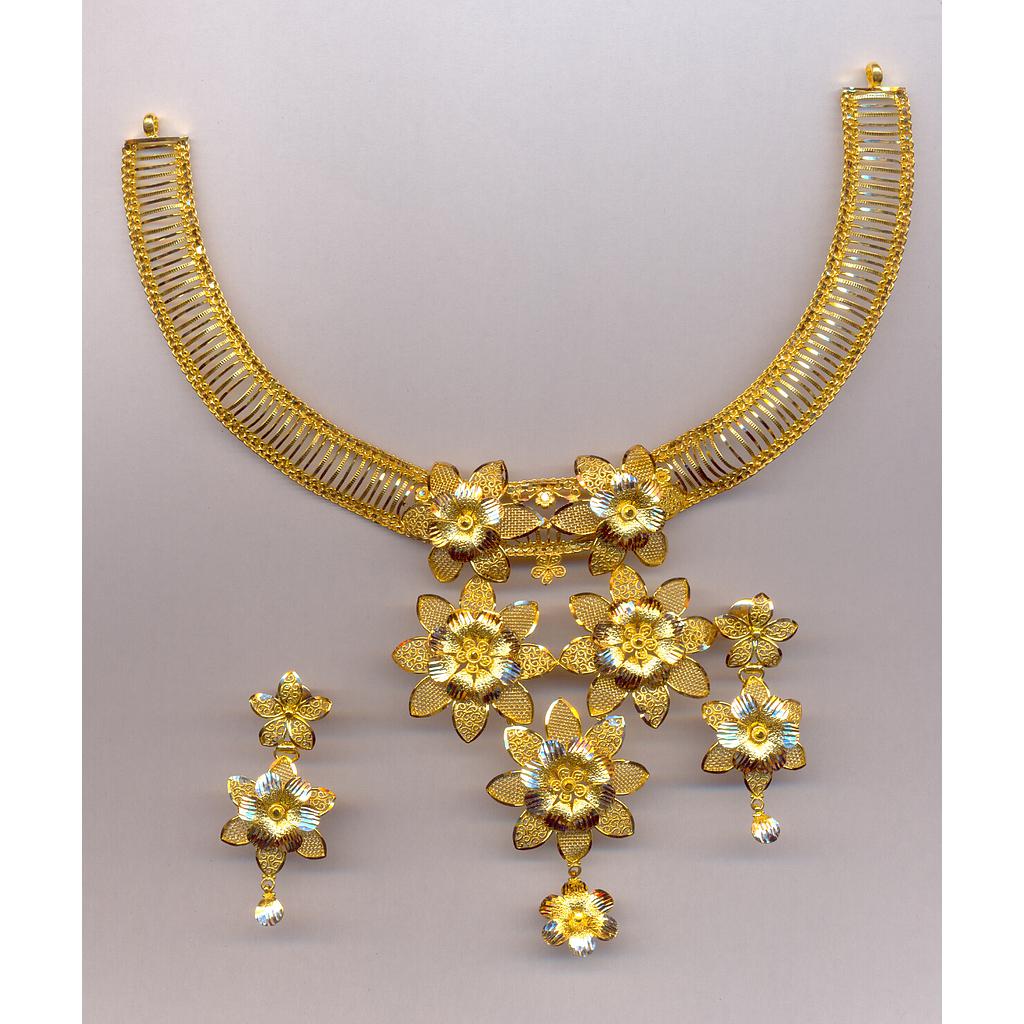 GOLD HALF SET ROUND PLAIN EXCLUSIVE