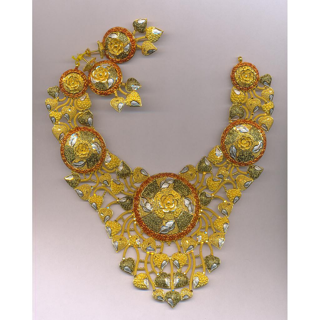 GOLD HALF SET ROUND PLAIN EXCLUSIVE