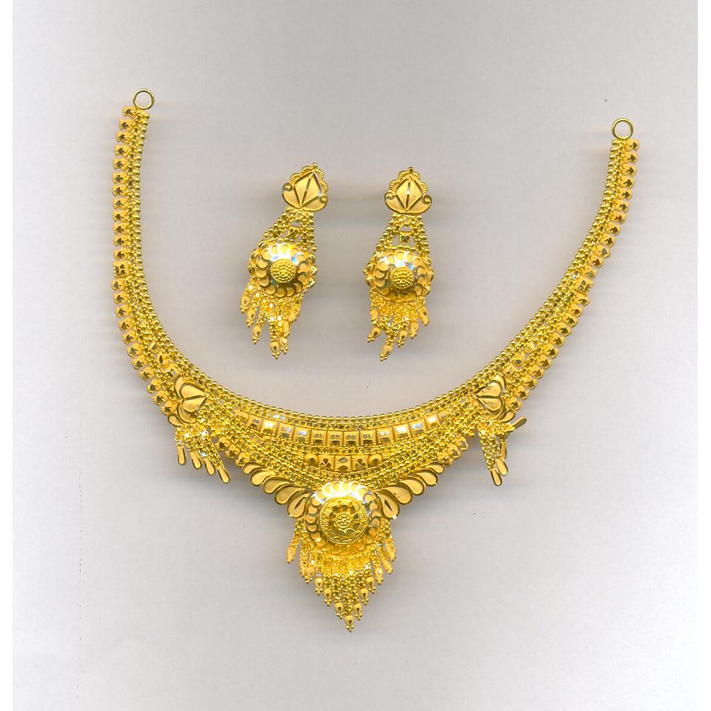 GOLD HALF SET ROUND PLAIN FANCY