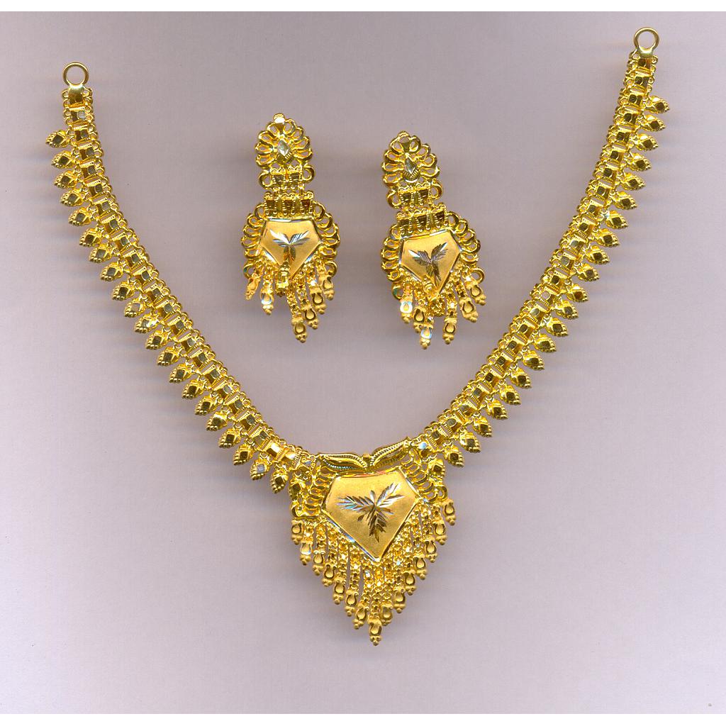 GOLD HALF SET ROUND PLAIN FANCY