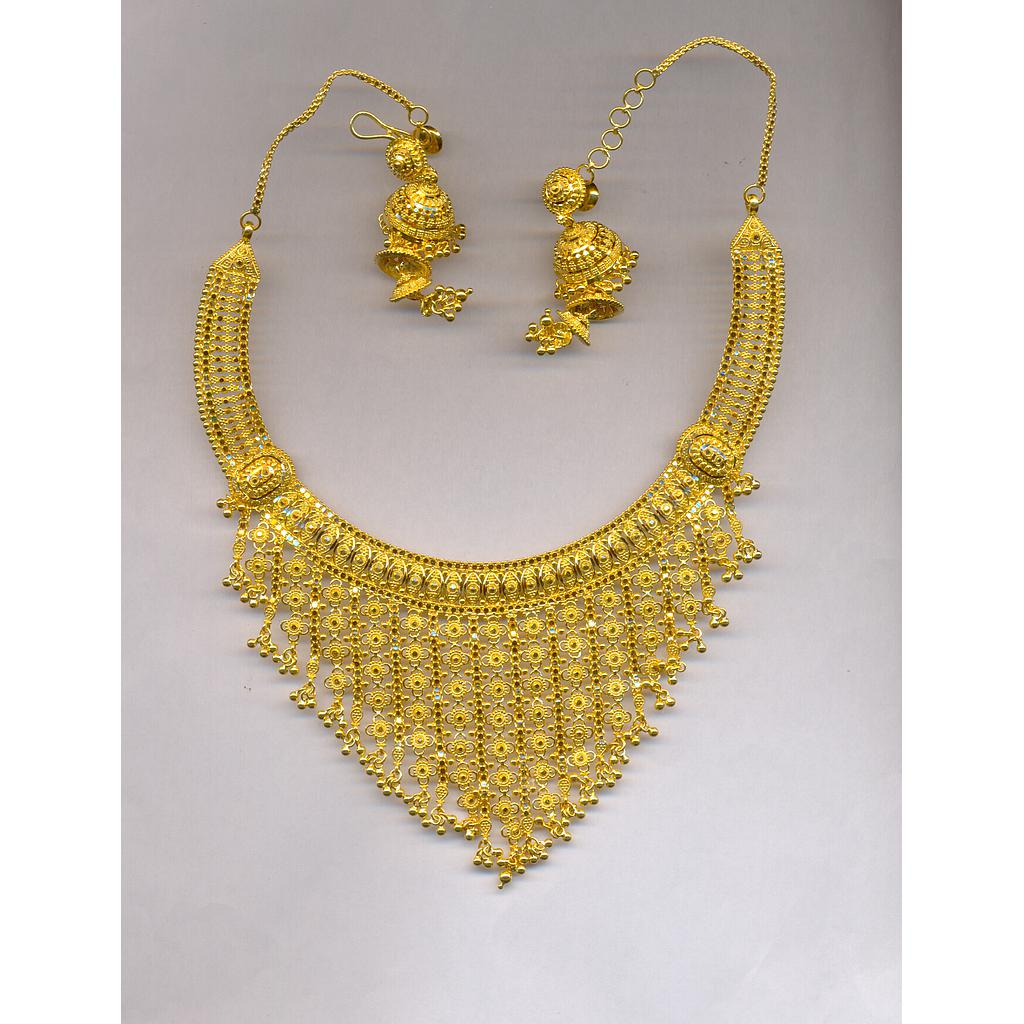 GOLD HALF SET ROUND PLAIN FANCY