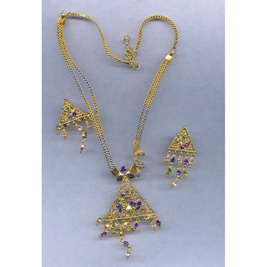 GOLD HALF SET ROUND PLAIN FANCY