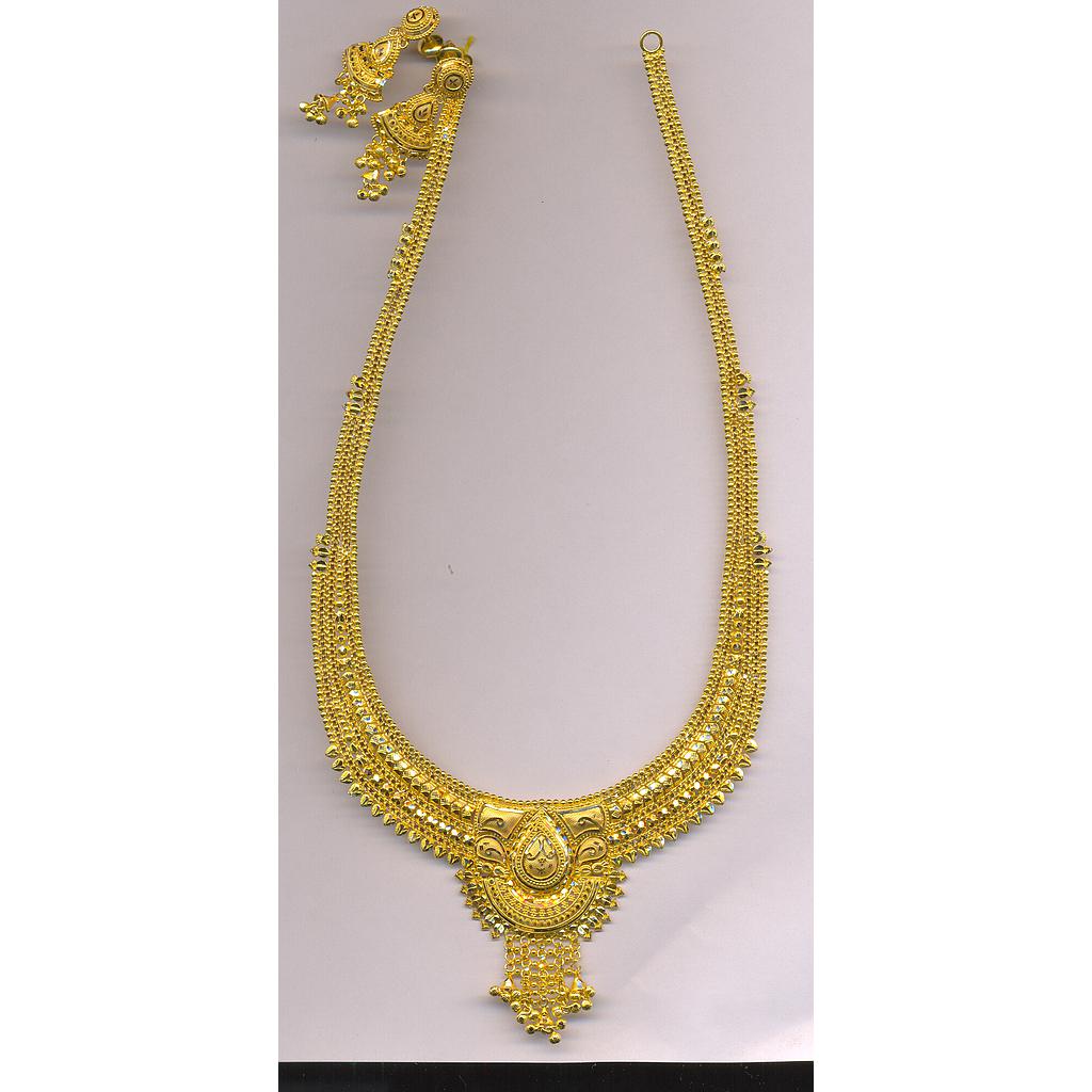 GOLD HALF SET ROUND PLAIN FANCY